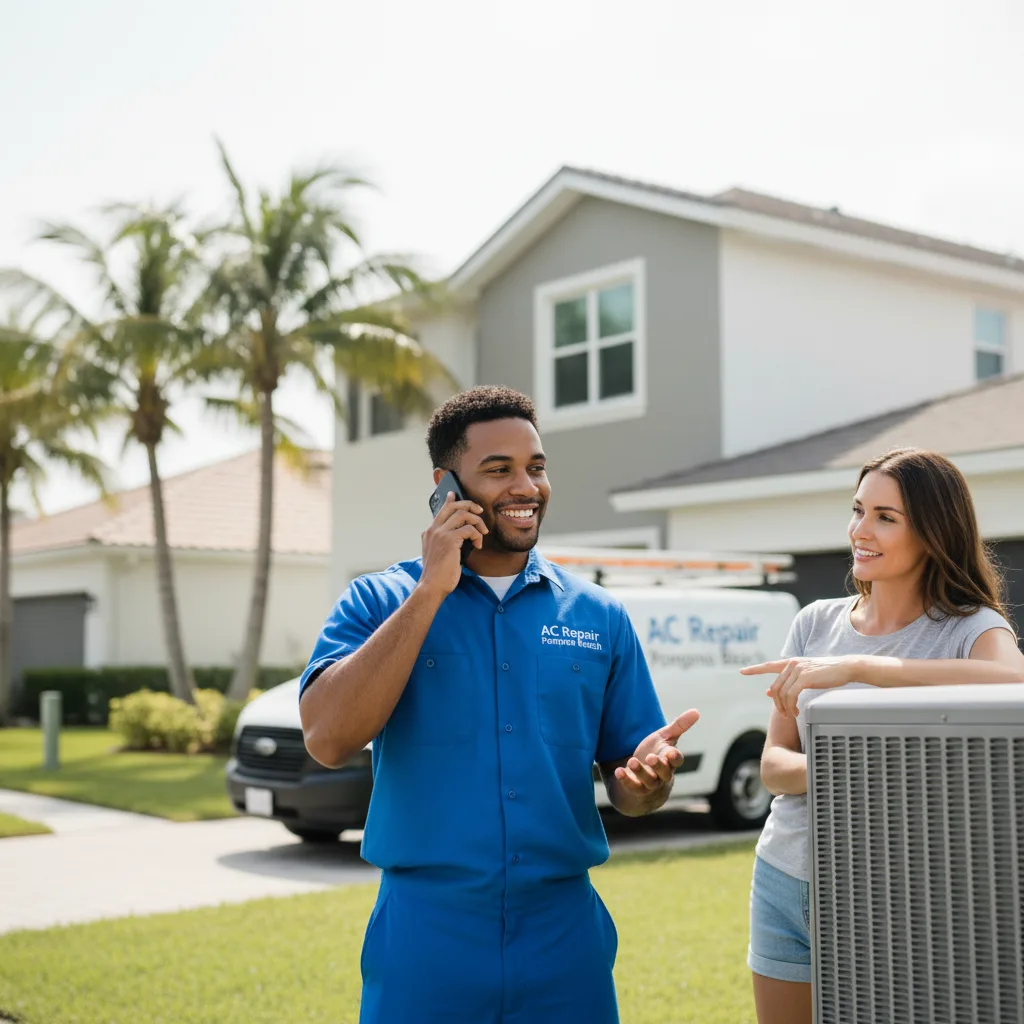 AC Repair Pompano Beach customer support in Bay City